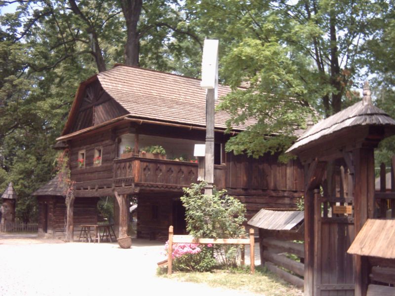 openluchtmuseum in Rožnov pod Radhoštìm