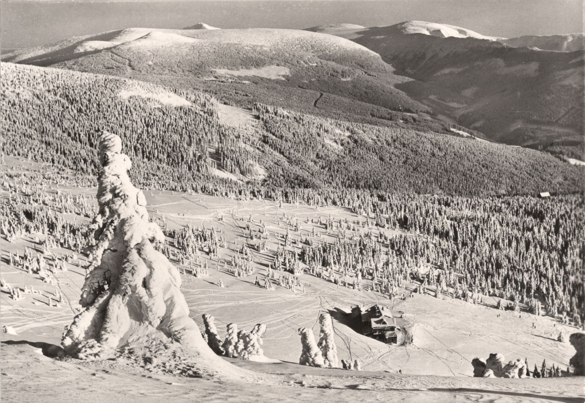 Oude ansichtkaart Krkonose