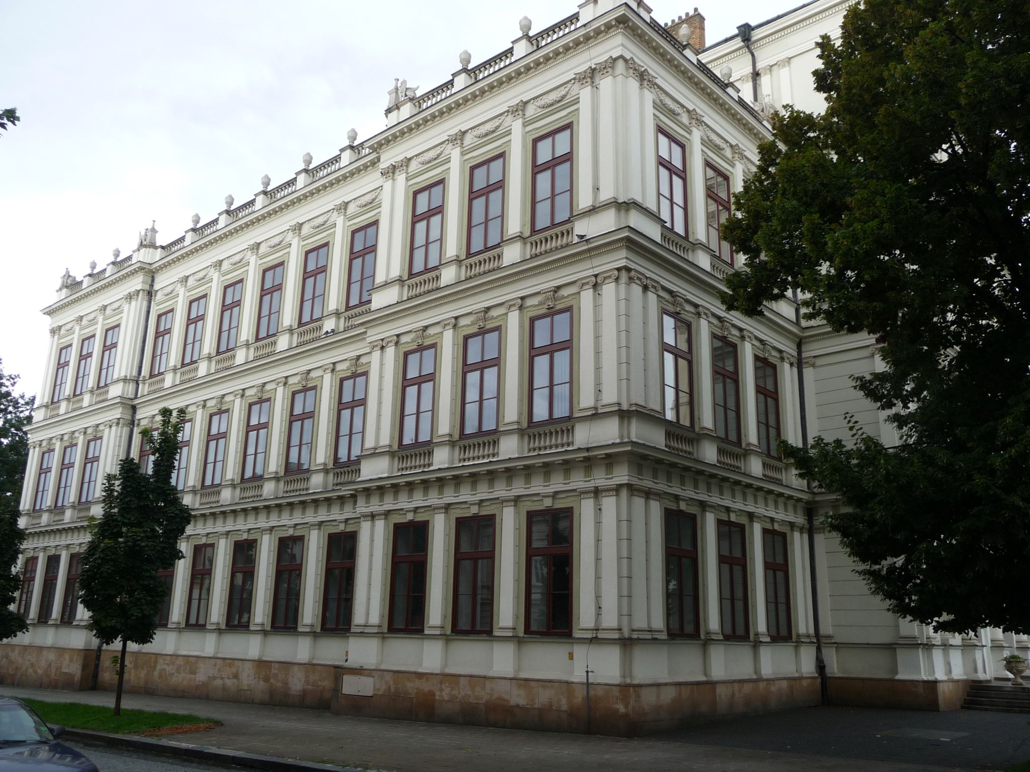 Overal prachtige gebouwen in Kromeriz