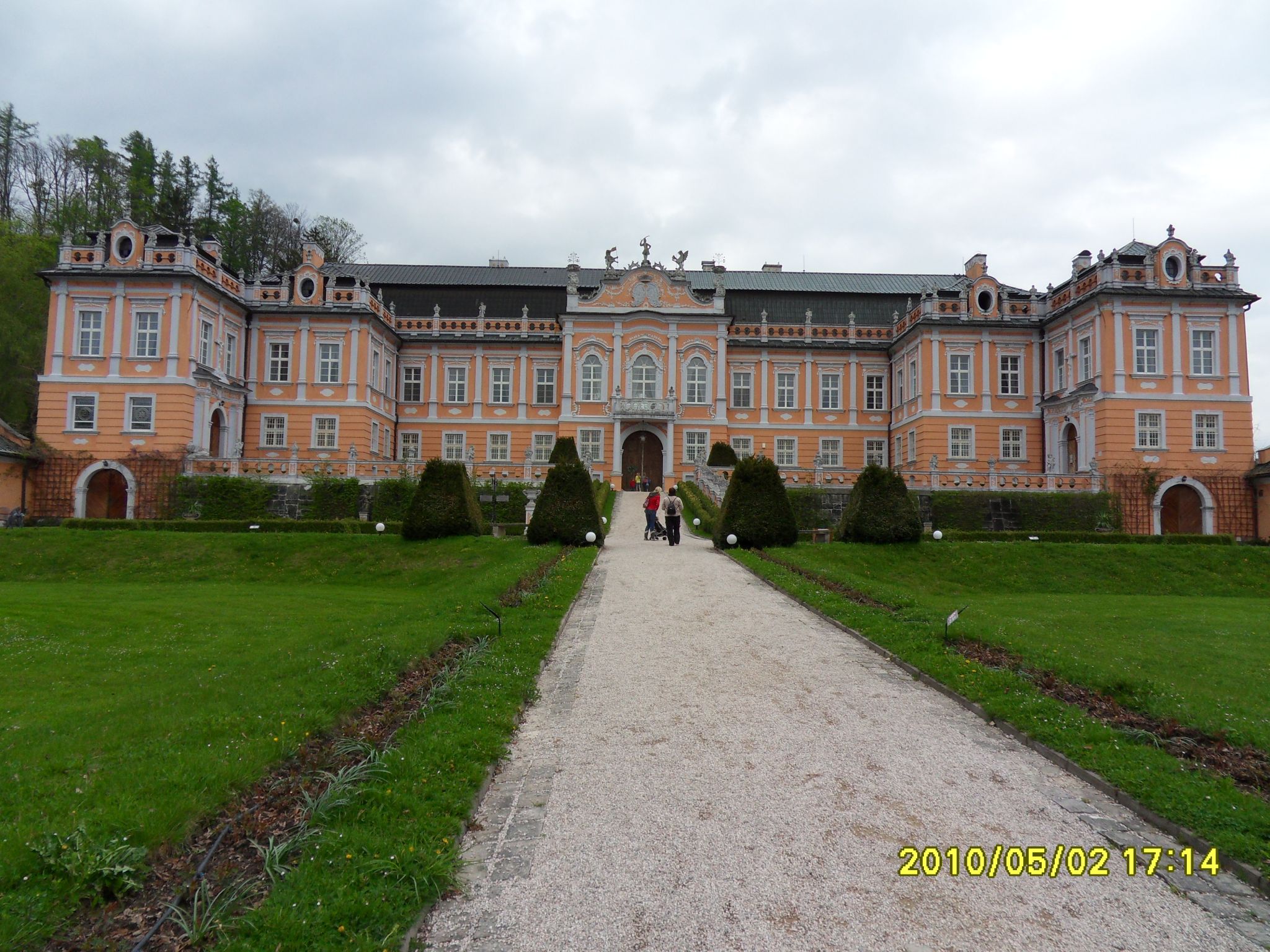 Paleis Nove Hrady in volle glorie