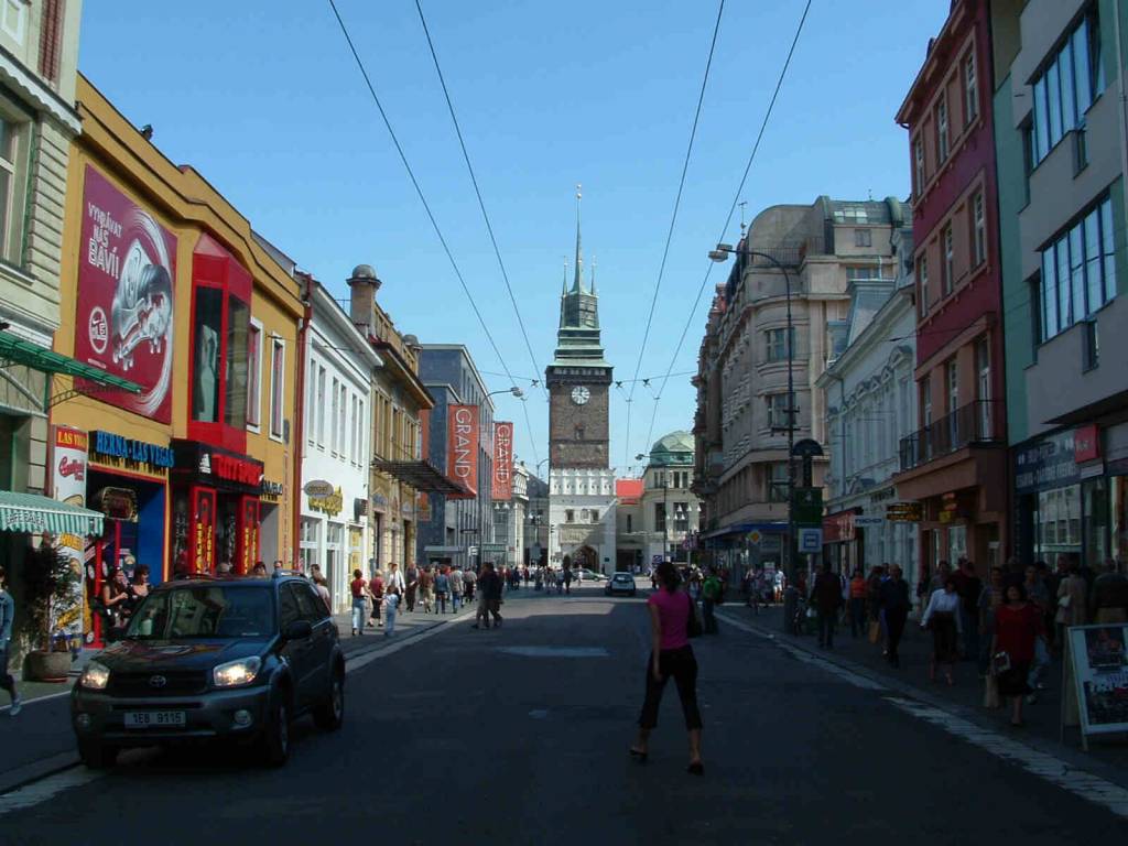 Pardubice stadsgezicht
