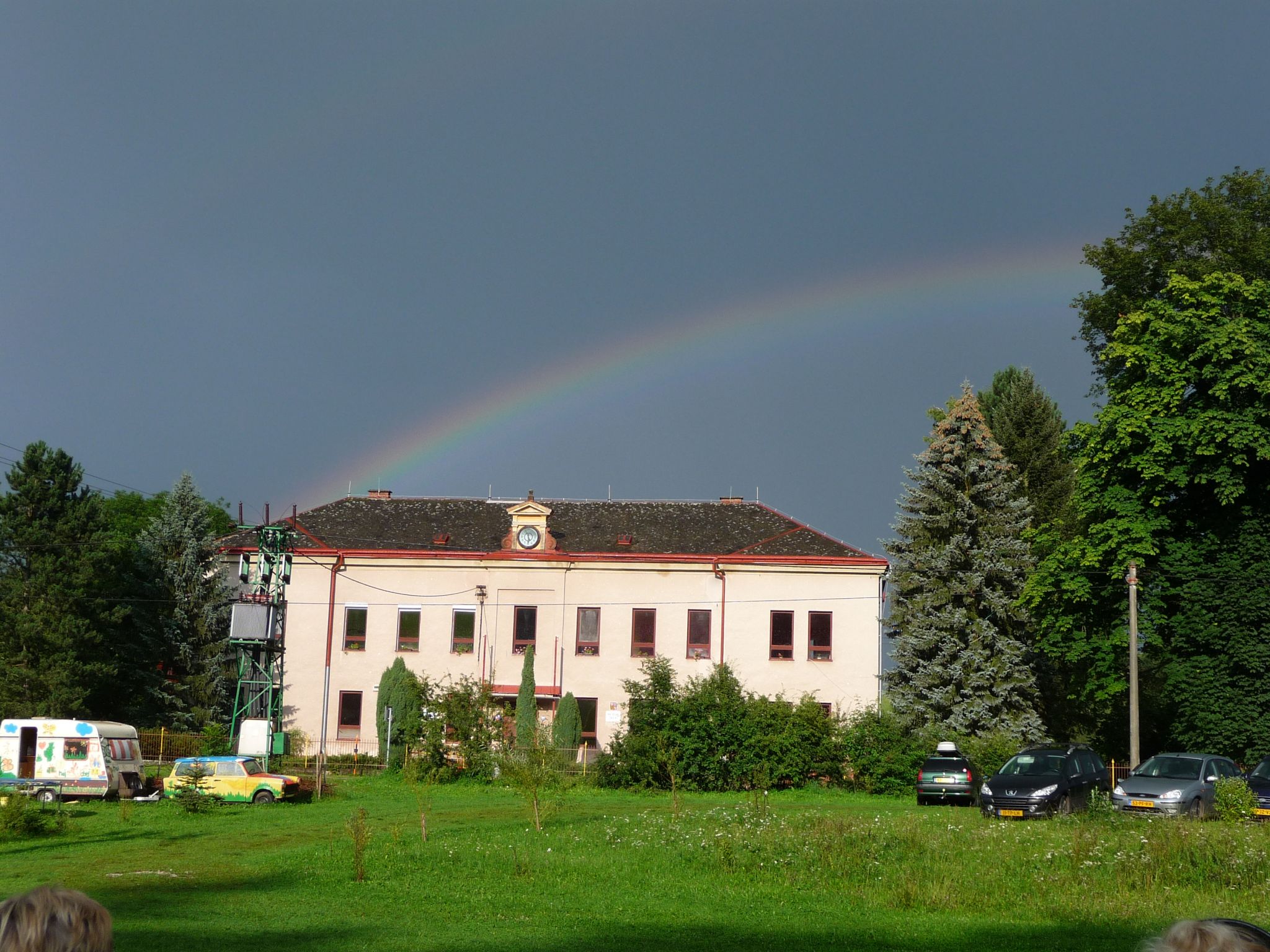 regenboog in Dolni-Lanov