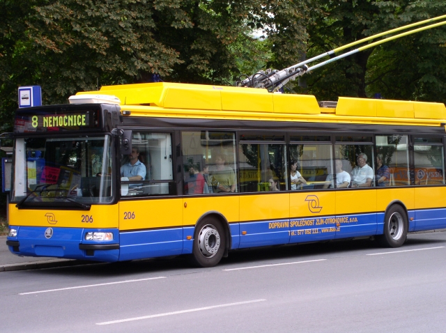 Stadsbus in Zlín