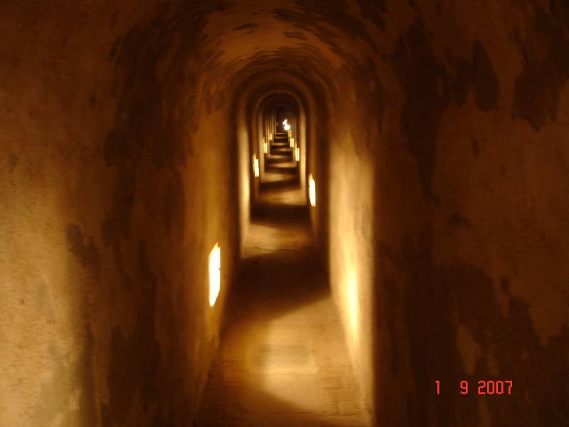 terezin tunnel naar executie plaats