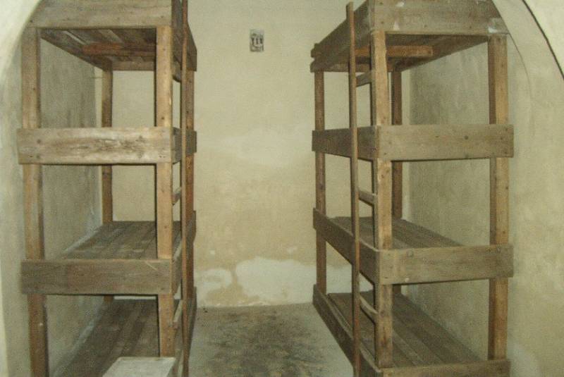 Terezin - vierhoog achter.