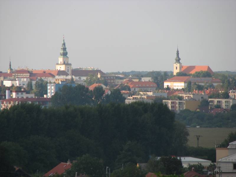 uitzicht over kromeriz