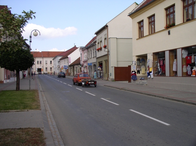 winkelstraat Bojkovice