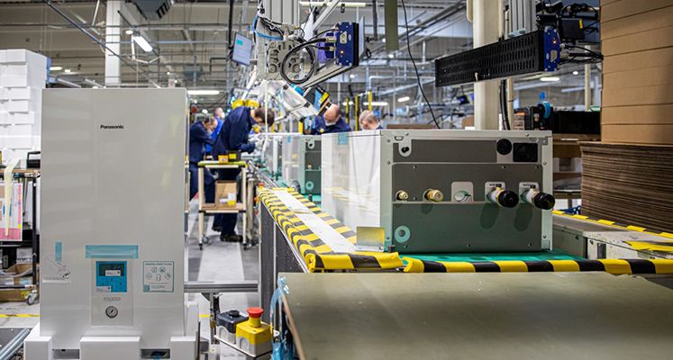 Panasonic breidt zijn productiecapaciteit voor warmtepompen uit in Tsjechië
