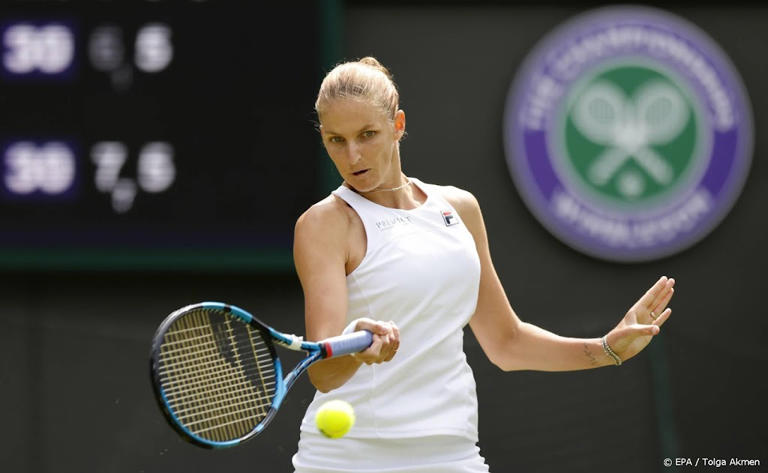 Pliskova zet coach op straat na teleurstellend Wimbledon